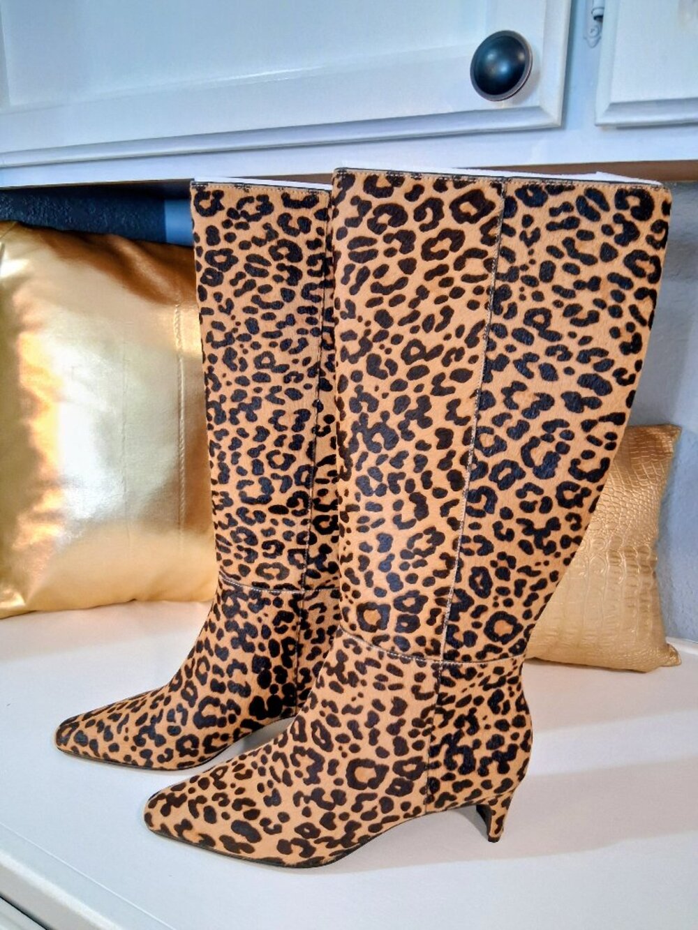 Steve Madden Leopard Tall Boots